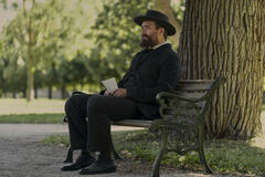 Matthew Macfadyen come Charles Guiteau in Death By Lightning 1x04