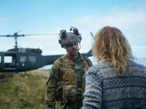 (S-D) Yusuf Toosh Ibra come Amir, Ine Marie Wilmann come Nora in Troll