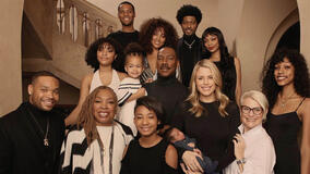 Eddie Murphy con la sua famiglia