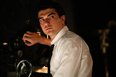 Giacomo Giorgio sul set di Carosello In Love