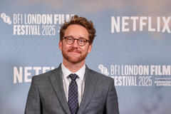 Clint Bentley partecipa alla proiezione di 'Train Dreams' di Netflix durante il 69° BFI London Film Festival presso la Royal Festival Hall il 12 ottobre 2025 a Londra, Inghilterra