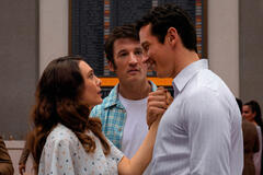 (S-D) Elizabeth Olsen, Miles Teller, Callum Turner in Eternity
