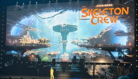 Jude Law per Skeleton Crew al D23 2024 - Disney Entertainment Showcase