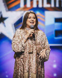 Michela Giraud sul palco della finale di Italia's Got Talent 2025, il 31 Ottobre 2025
