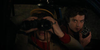 (S-D) Gaten Matarazzo come Dustin Henderson e Joe Keery come Steve Harrington in Stranger Things: Stagione 5