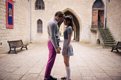 James Beaufort (Damian Hardung), Ruby Bell (Harriet Herbig-Matten) in Maxton Hall - Il mondo tra di noi - Stagione 2