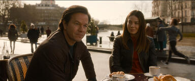 Mark Wahlberg e Michelle Monaghan in The Family Plan 2
