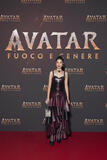 Trinity Jo-Li Bliss in occasione dell'anteprima italiana di Avatar: Fuoco e Cenere