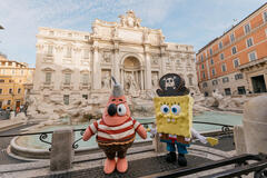 SpongeBob: Un'Avventura da Pirati - SpongeBob e Patrick a Roma