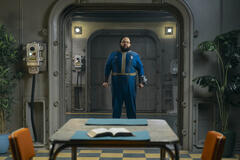 Zach Cherry (Woody Thomas) in Fallout - Stagione 2