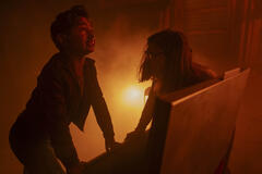 Arian S. Cartaya, Matilda Lawler in IT Welcome To Derry 1x07