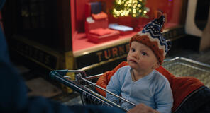 Baby Jesus in Man Vs Baby 1x02