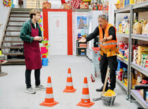 Minimarket - Immagini dal set