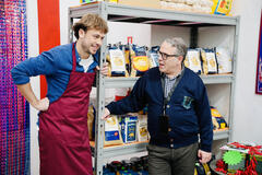 Minimarket - Immagini dal set