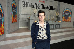 Noah Segan partecipa alla première di 'Wake Up Dead Man: A Knives Out Mystery' di Netflix, il 17 novembre 2025 a Los Angeles, California