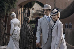 Max Irons, Natascha McElhone in Young Sherlock - First Look