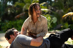 (S-D) Dylan O'brien come Bradley Preston e Rachel McAdams come Linda Liddle in Send Help