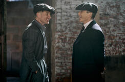 Barry Keoghan e Cillian Murphy in Peaky Blinders: The Immortal Man