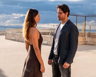 Anna Safroncik (Laura) e Gabriel Garko (Davide) in Colpa dei Sensi - Prima Serata