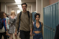 Jacob Elordi, Alexa Demie in Euphoria 1x03
