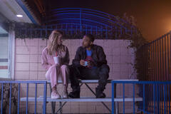 Sydney Sweeney, Algee Smith in Euphoria 1x05