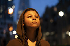 Myha'la Herrold in Industry 1x01