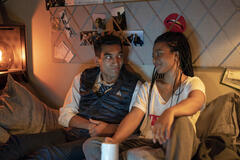 Nabhaan Rizwan, Myha'la Herrold in Industry 1x01