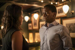 Priyanga Burford, David Jonsson in Industry 1x02