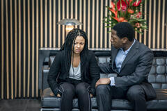 Myha'la Herrold, David Jonsson in Industry 1x08