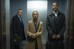 Ken Leung, Myha'la Herrold, Alex Alomar Akpobome in Industry 2x05