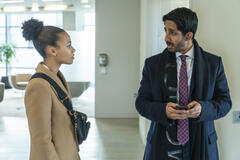 Myha'la Herrold, Sagar Radia in Industry 2x07