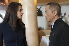Marisa Abela, Ken Leung in Industry 3x03