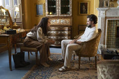 Marisa Abela, Kit Harington in Industry 3x08