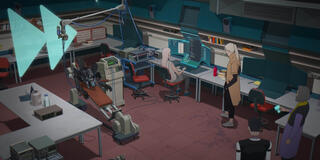 Mars Express di Jérémie Périn - Foto dal set