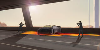 Mars Express di Jérémie Périn - Foto dal set