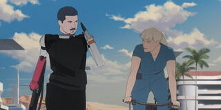 Mars Express di Jérémie Périn - Foto dal set