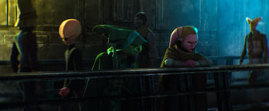 Una scena da Star Wars: Maul - Shadow Lord