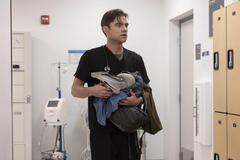 Patrick Ball in The Pitt 1x10