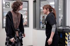 Jackson Kelly, Fiona Dourif in The Pitt 1x14