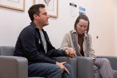 Brandon Keener, Samantha Sloyan in The Pitt 1x06