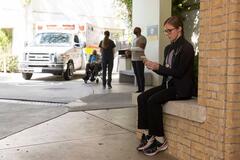 Taylor Dearden in The Pitt 1x07