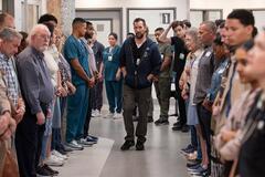 Noah Wyle, Patrick Ball in The Pitt 1x08