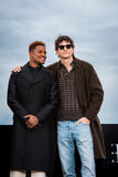 Jeremy Pope e Ashton Kutcher al Photocall di Roma per l'anteprima italiana di The Beauty, il 19 gennaio 2026