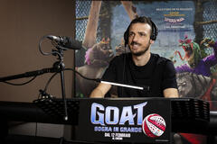Alessandro Florenzi voce del pipistrello Rusty nel film GOAT: Sogna in grande
