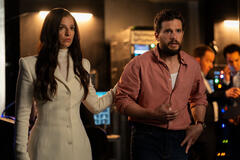 Marisa Abela, Kit Harington in Industry 4x04