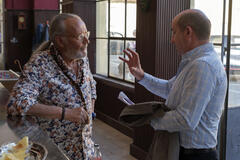 Bebo Storti e Antonio Albanese in Lavoreremo da grandi