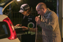 Erica Del Bianco e Antonio Albanese in Lavoreremo da grandi