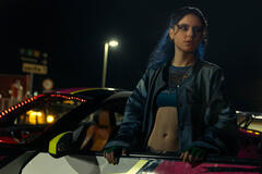 Caterina Forza come Blu Venturi in Motorvalley 1x02