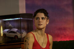 Caterina Forza come Blu Venturi in Motorvalley 1x04