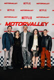 Il cast di Motorvalley al photocall in Roma, il 2 Febbraio 2026